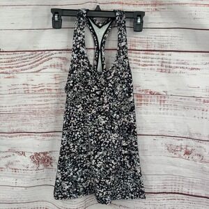 Lululemon Floral Racerback Tank Top Small Women Size Activewear Athletic Shirt